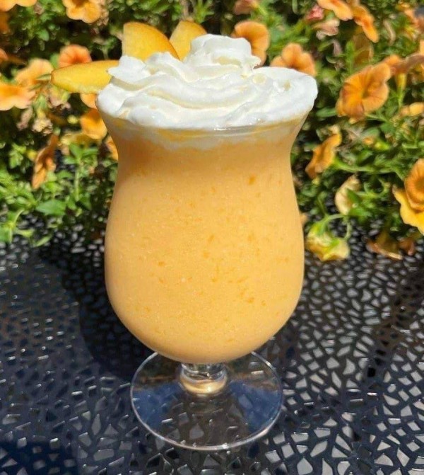 Peaches and Cream Slushy