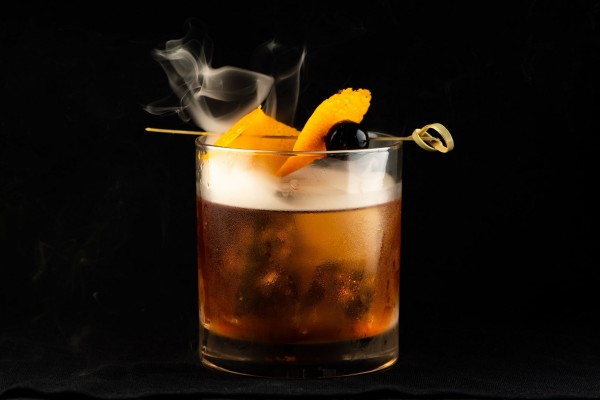 Smoked Old Fashioned